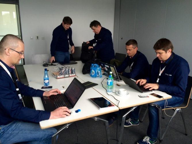 our team at SQLDay
